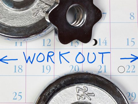 10.  Plan your week so you have high, moderate and low-intensity workouts spread out through the week to balance your regimen.  