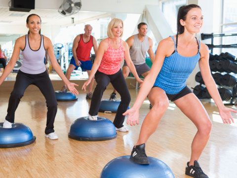 3. Take a group exercise class