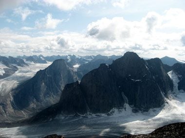 1. Steepest peak on Earth: Mount Thor, Nunavut, Canada