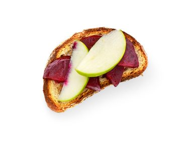 Roasted Red Beets with Granny Smith Apples
