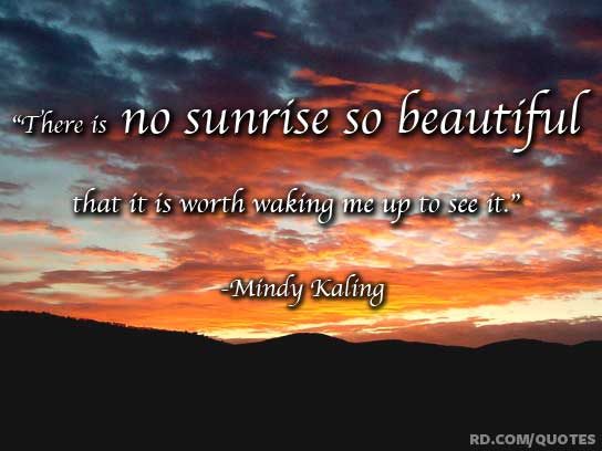 Funny Sleep Quotes Mindy Kaling