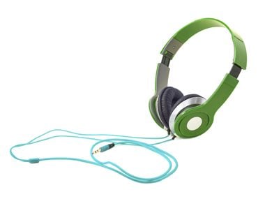 To save money, wear headphones and listen to upbeat music as you shop. 