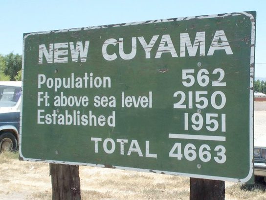 funny signs New Cuyama