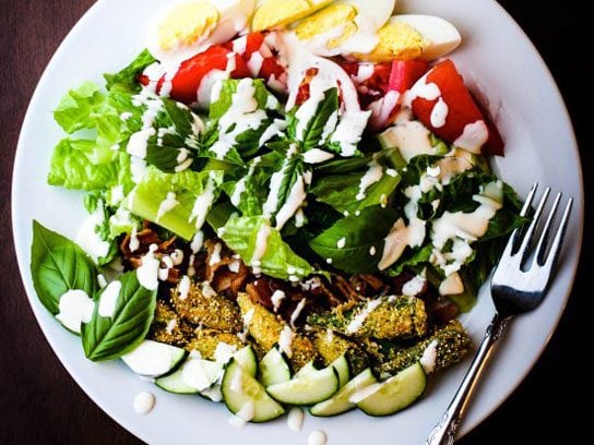 healthy salads cobb