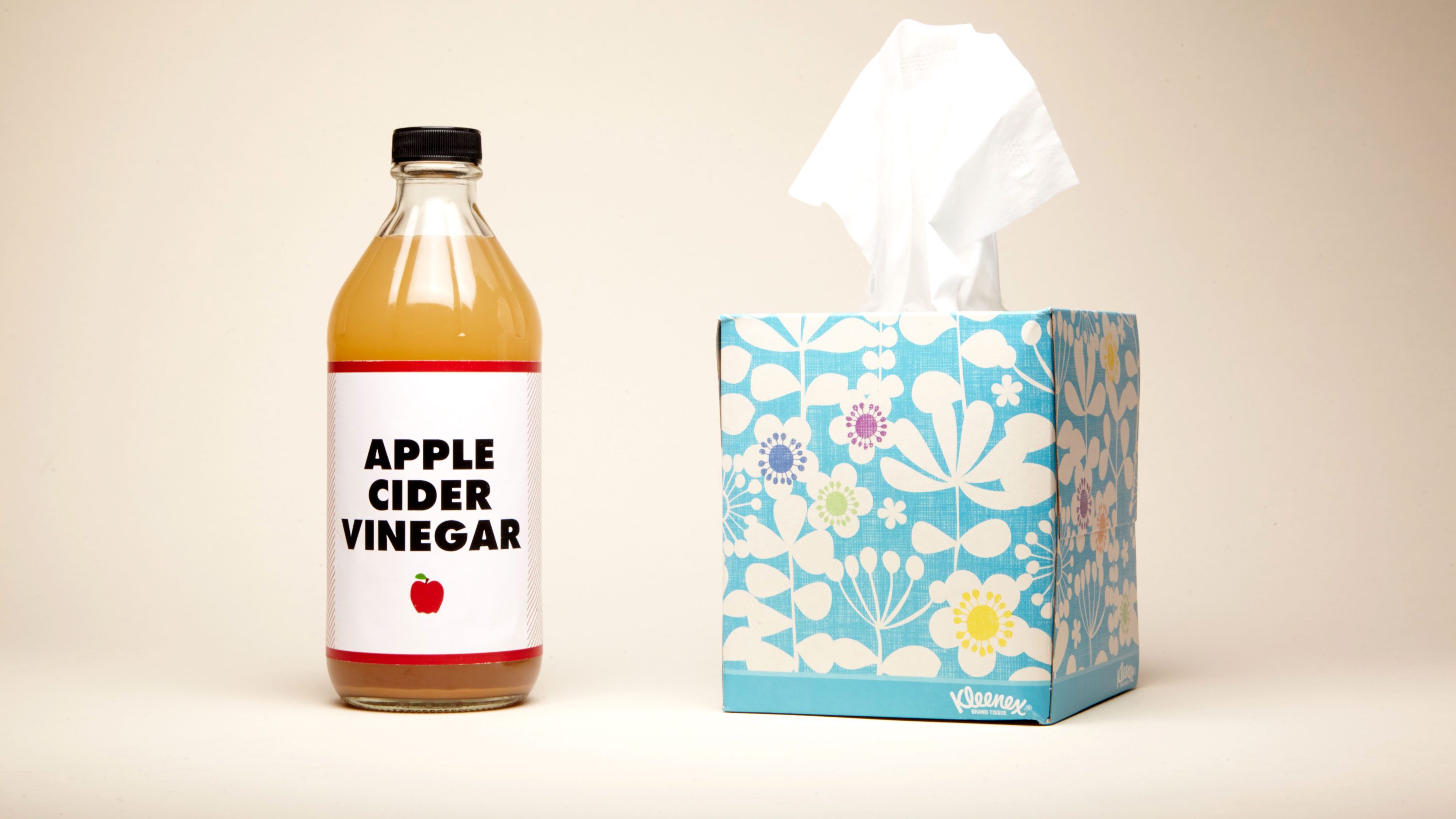 Apple cider vinegar clears a stuffy nose