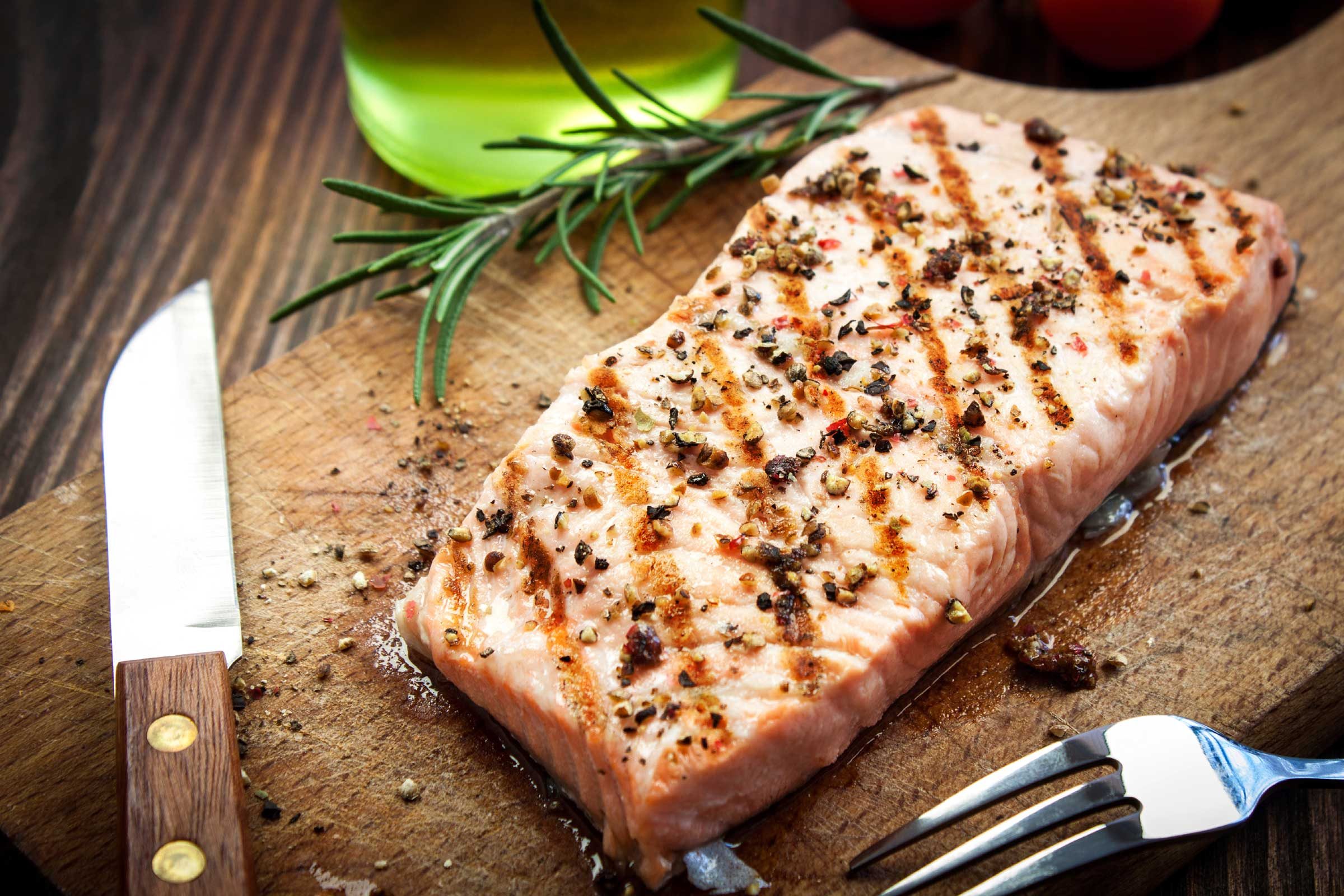 Throw some salmon on the grill tonight