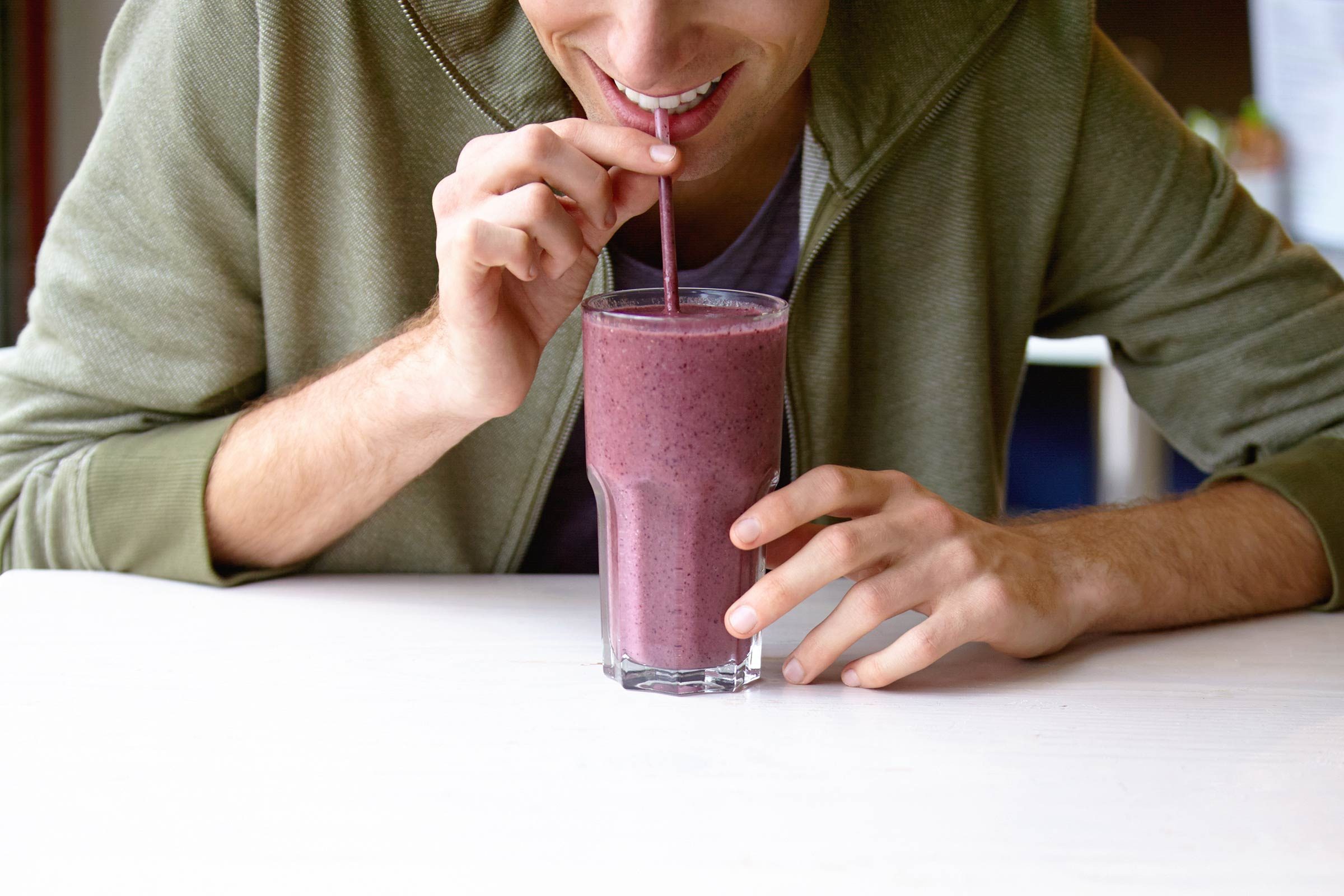 You overload your smoothie