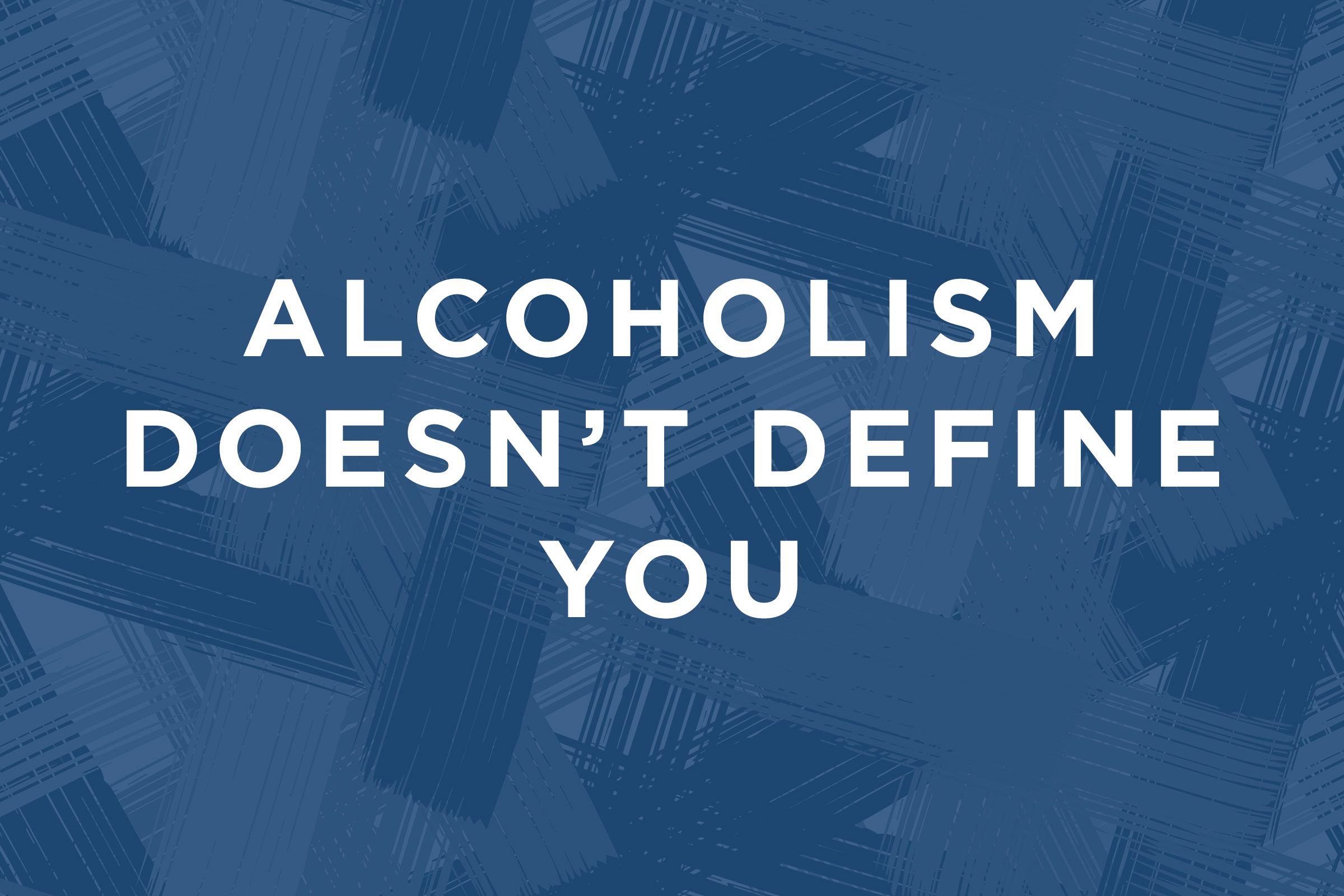 Actually, you are not an alcoholic