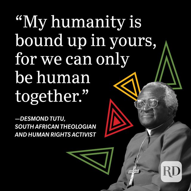 Desmond Tutu Black History Month Quote