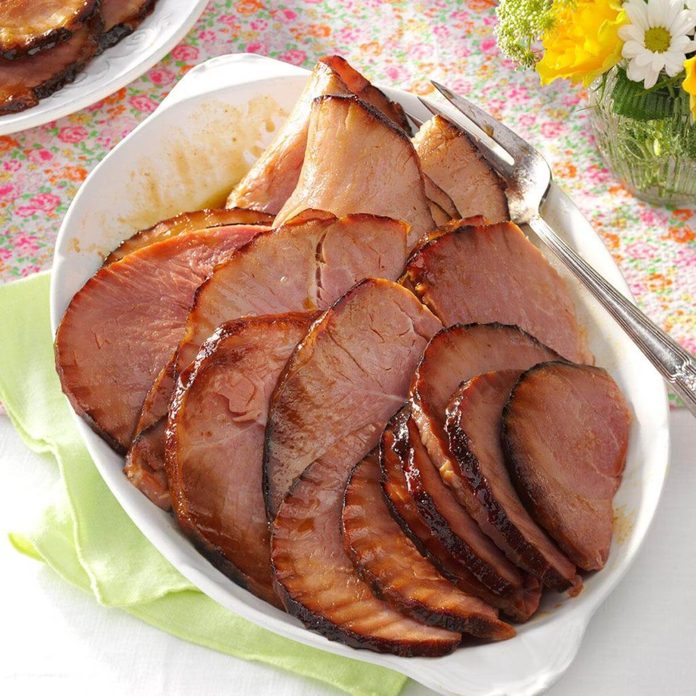 Maple-Glazed Ham