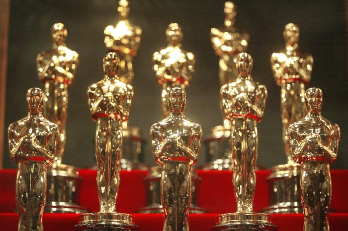 Oscar statuettes are displayed during an unveiling of the 50 Oscar statuettes to be awarded at the 76th Academy Awards ceremony January 23, 2004 at the Museum of Science and Industry in Chicago, Illinois.
