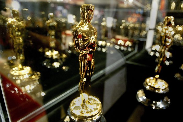 A display case is seen full of Oscar statues February 20, 2004 in Hollywood, California. These are the Oscar statuettes that will be handed out on February 29 at the 76th Academy Awards ceremony.