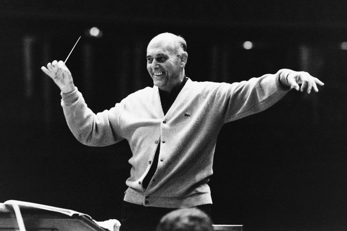 Sir Georg Solti Conducts The Chicago Symphony Orchestra at the Albert Hall.