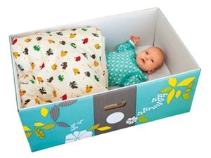 Baby in box