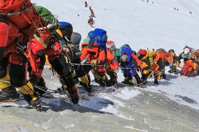 Nepal Crowded Everest - 22 May 2019