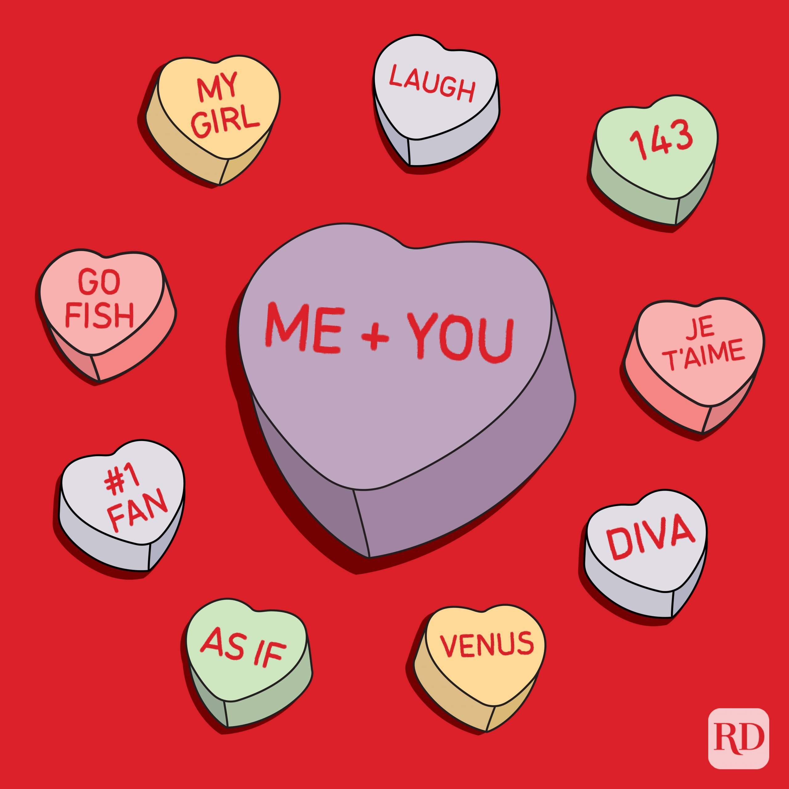 Candy Heart Sayings 2022: Conversation Heart Sayings for Valentine's Day