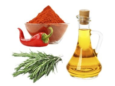 use herbs and olive oil for a spice rub
