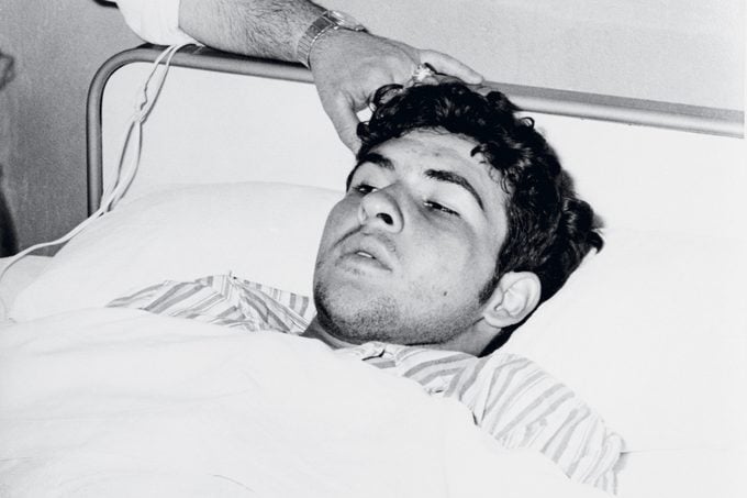 Socarras Ramirez in 1969, in his hospital bed in Madrid