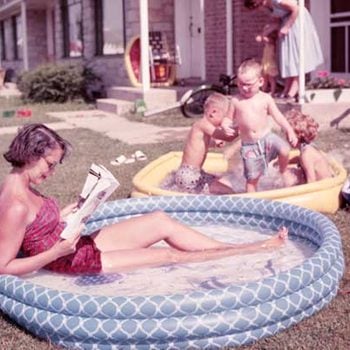 the inflatable pools