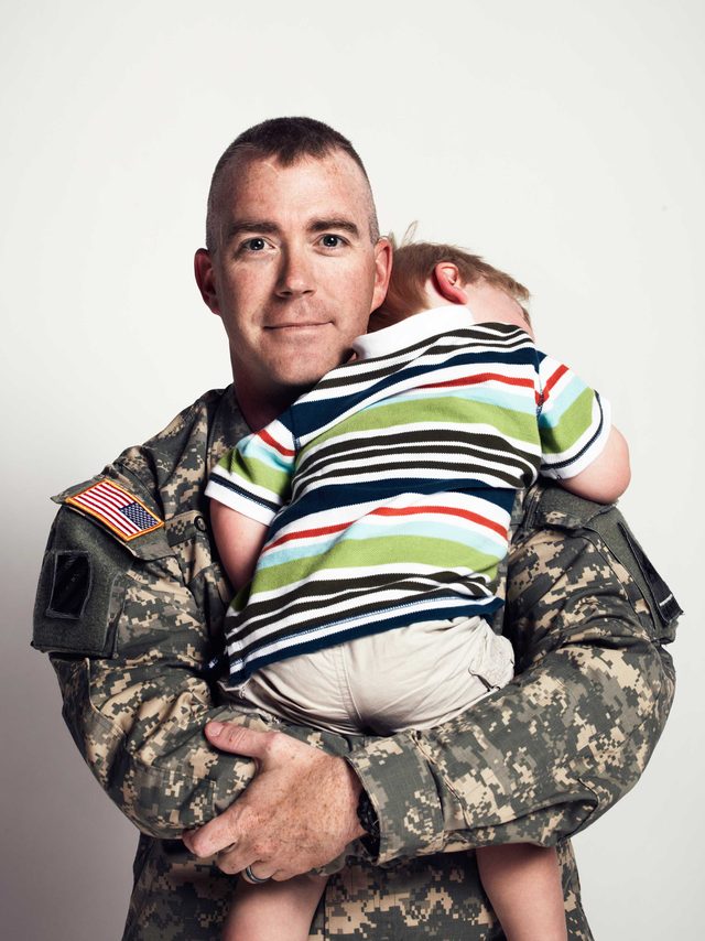 America's Troops speak Out father son