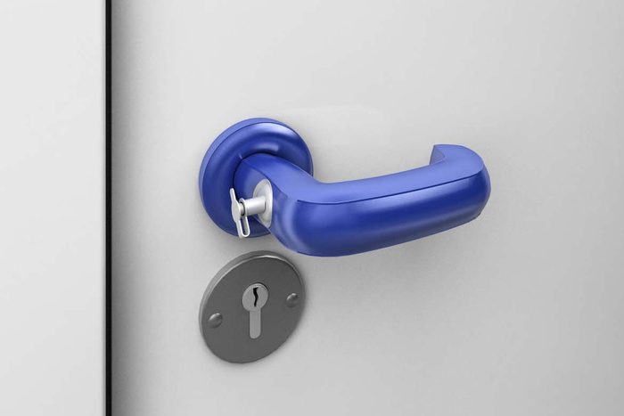 the uncomfortable doorknob Courtesy Katerina Kamprani