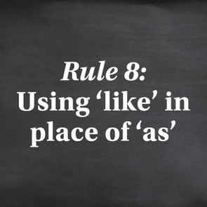 strict grammar rules
