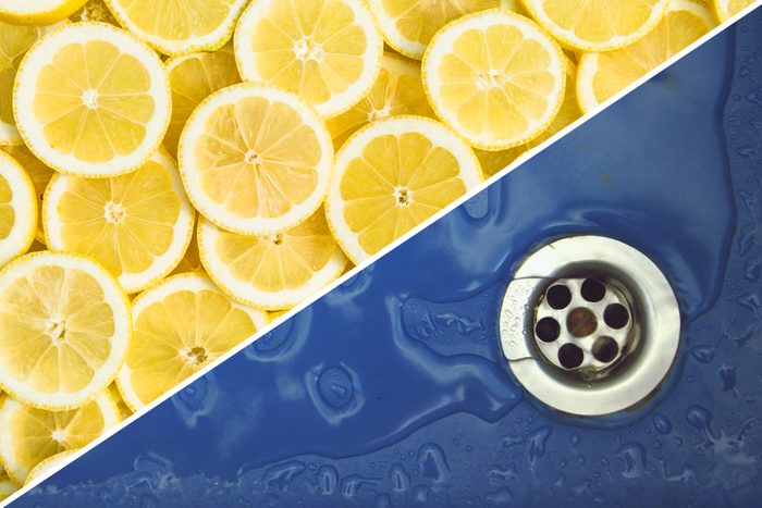 clogged drain lemon uses