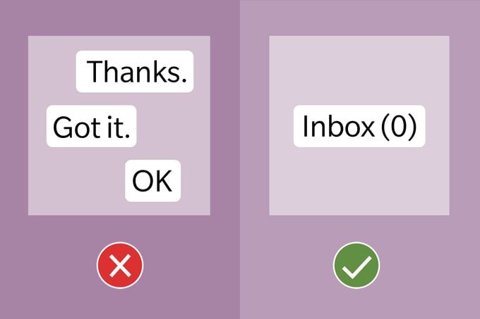 Email Etiquette Tip Avoid One Word Replies