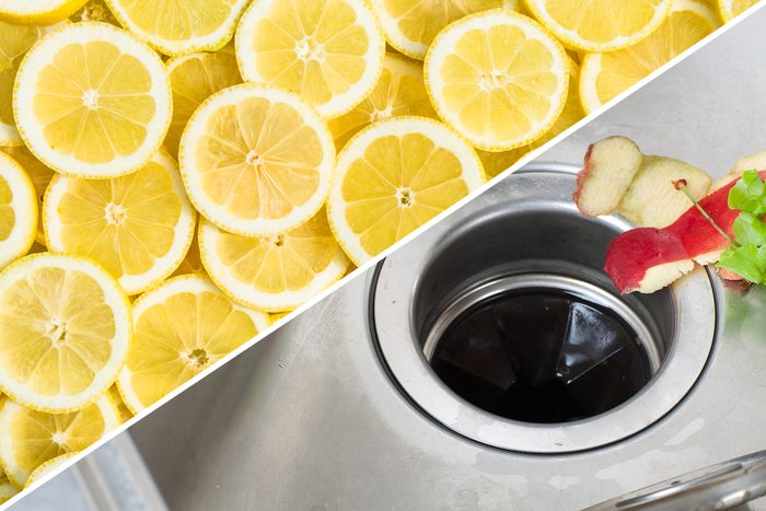 garbage disposal sink lemon uses