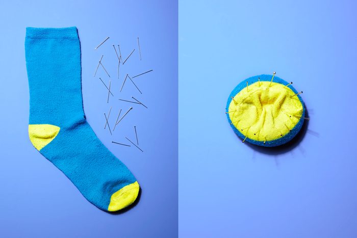 single sock pincushion