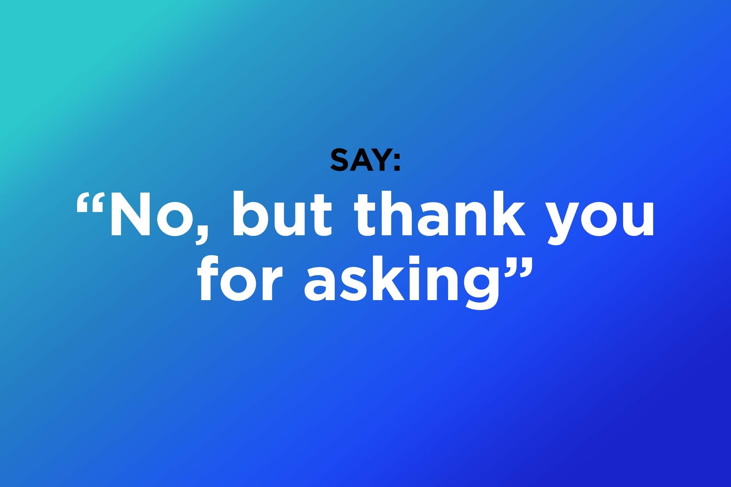 How to Say No to Annoying Things in Life | Reader's Digest