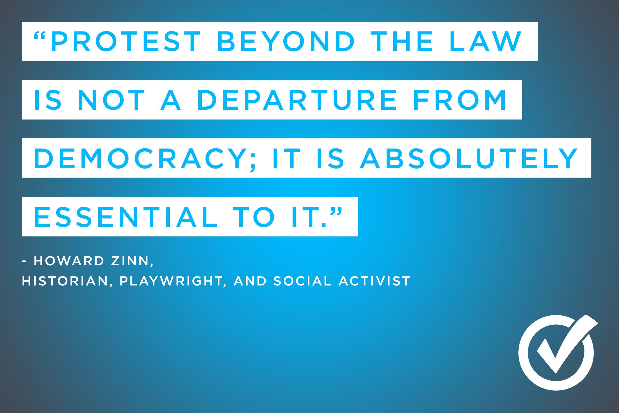 Howard Zinn on the importance of protest