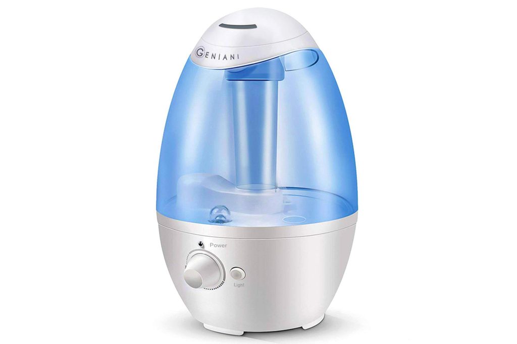3L Ultrasonic Cool Mist Humidifier - Best Air Humidifiers for Bedroom/Living Room/Baby with Night Light - Whole House Solution - Large 3L Water Tank - Auto Shut Off and Filter-Free - 2 YEAR WARRANTY