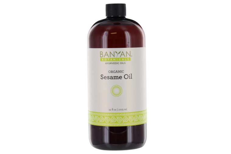 Banyan Botanicals Sesame Oil, 34 oz - USDA Organic - Pure & Unrefined - Ayurvedic Oil for Hair, Skin, Oil Pulling