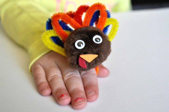 thanksgiving turkey ring craft for kids
