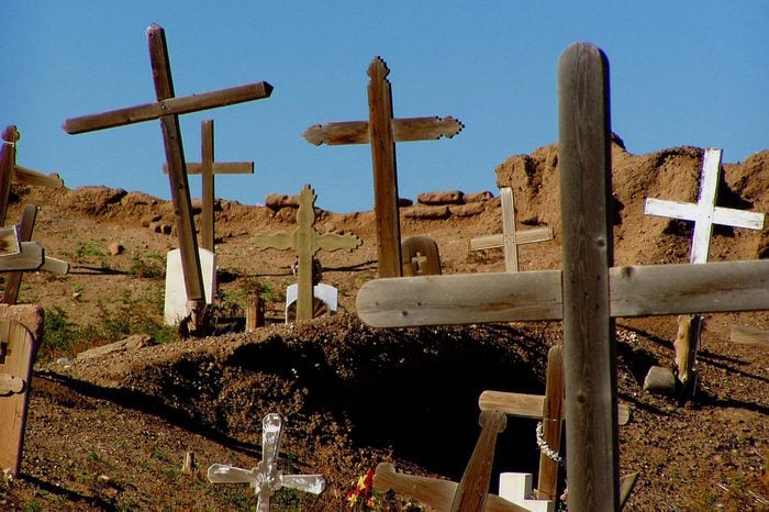 Taos Pueblo cemetery, Taos, New Mexico