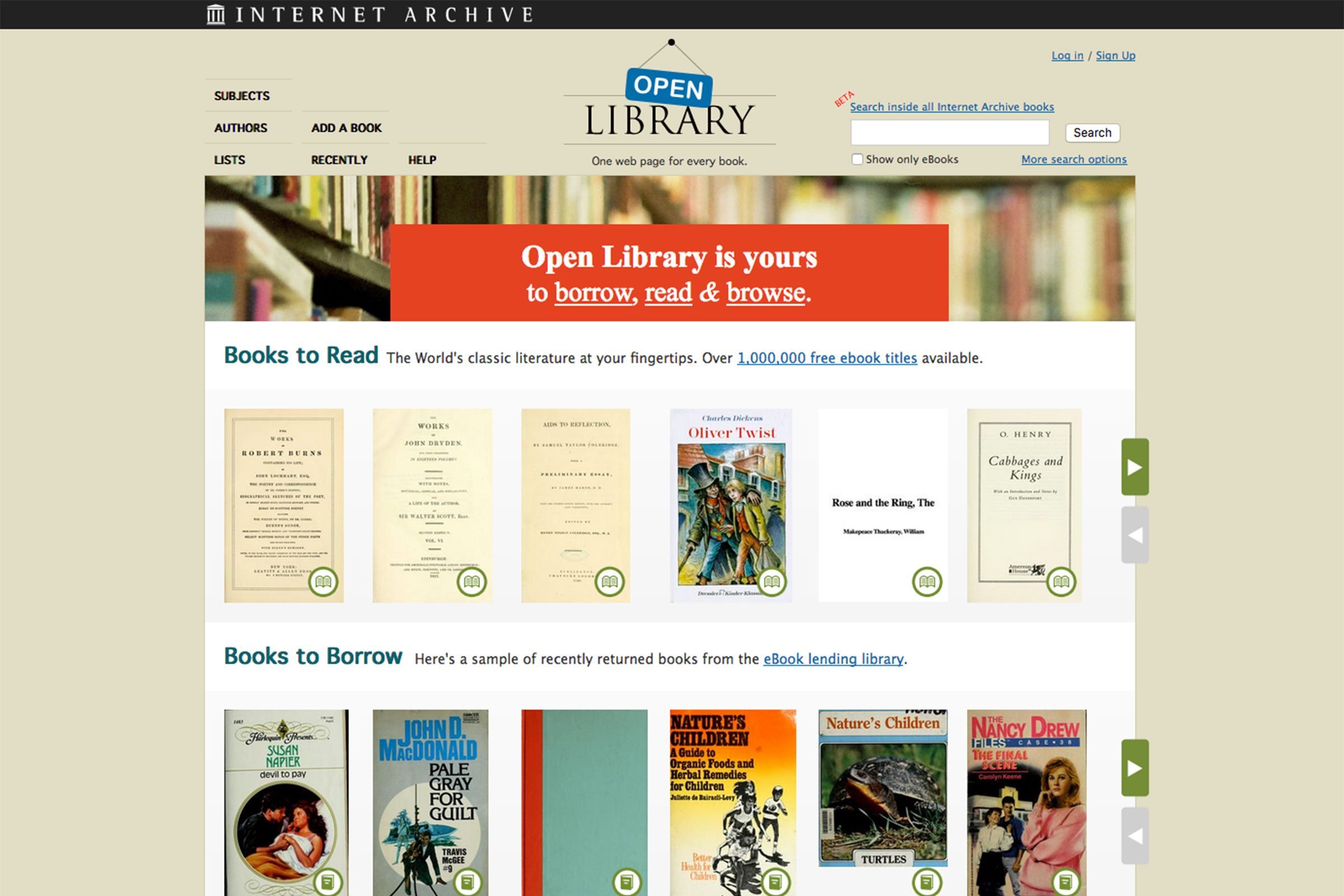 library books to read online