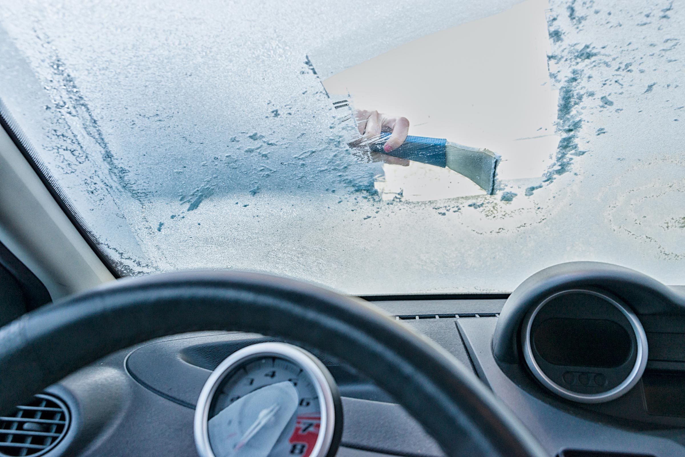 What's The Fastest Way to De-Ice Your Windshield?