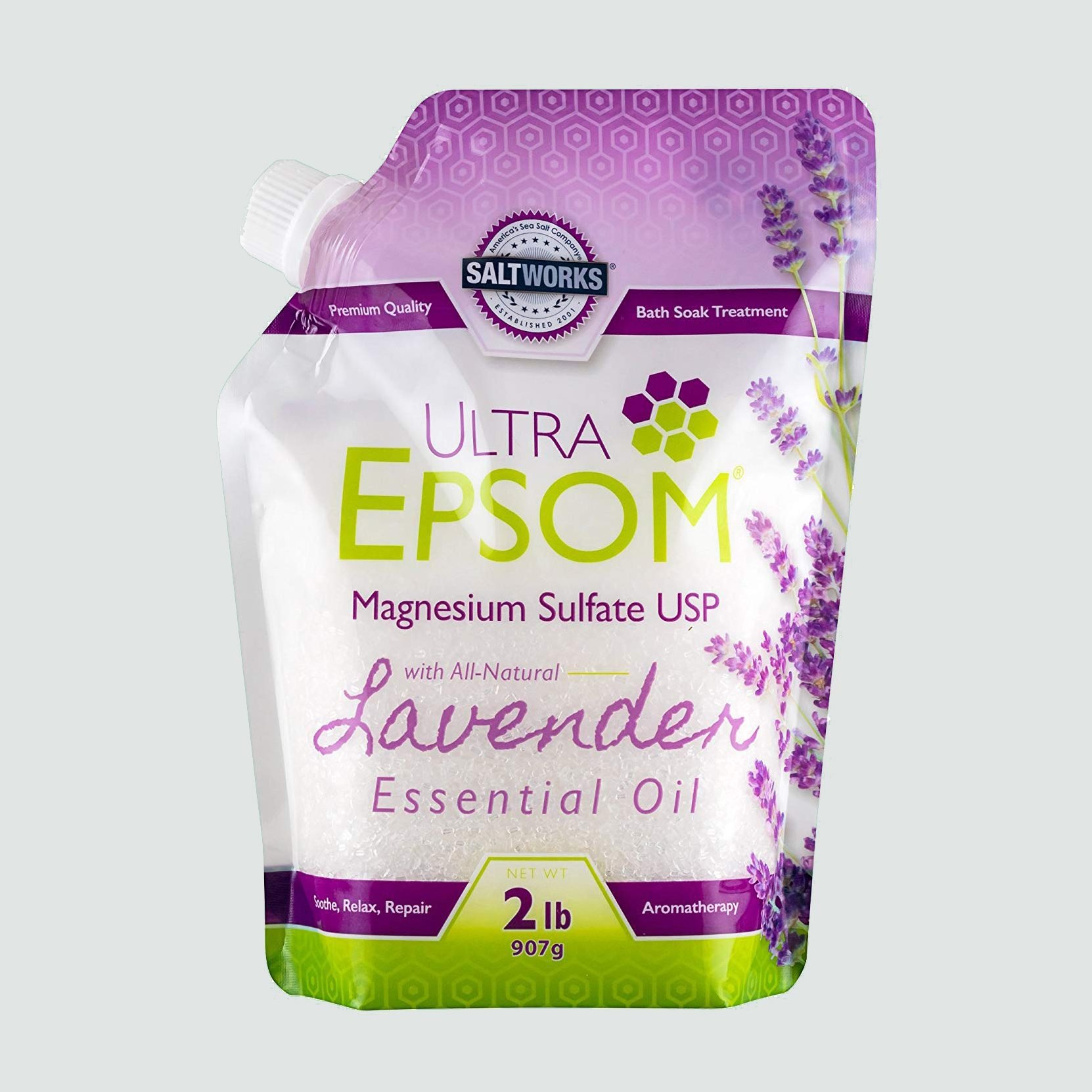 SaltWorks Ultra Epsom Premium Scented Epsom Salt