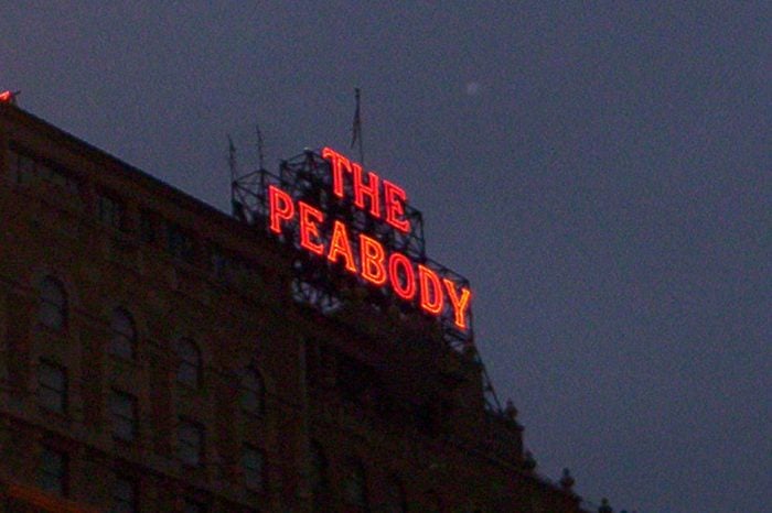 Peabody Hotel Sign, Memphis TN