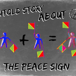 Dark untold meaning behind the peace sign
