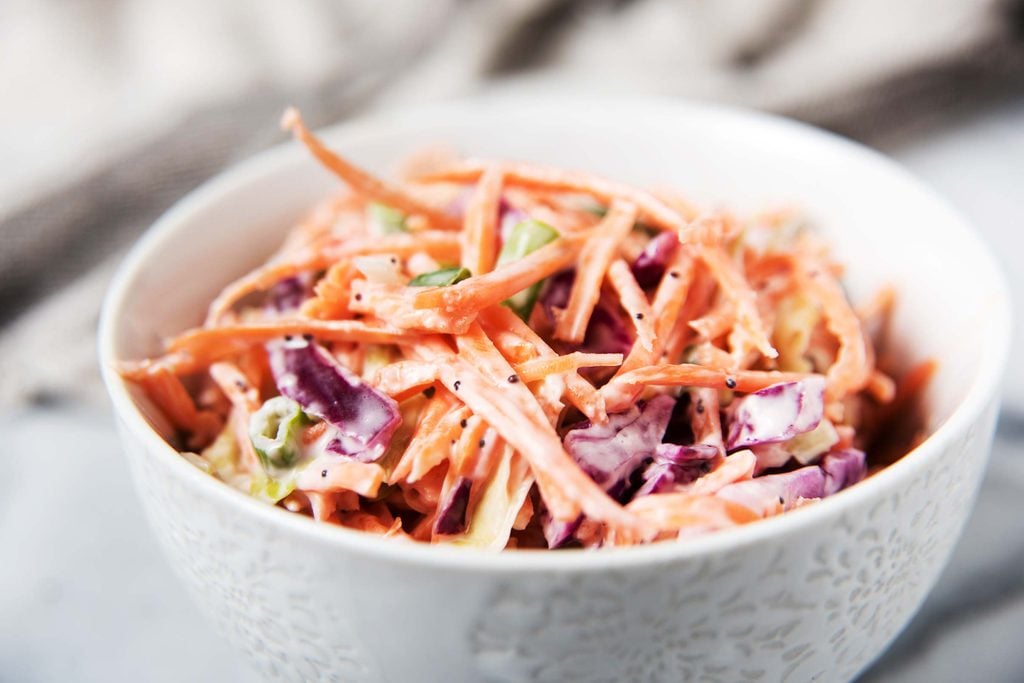 tasty healthy snacks | coleslaw