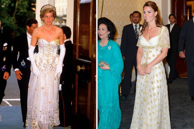 04-Times-Kate-Middleton-and-Princess-Diana-Basically-Wore-the-Same-Outfit-shutterstock