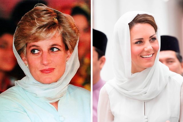 08-Times-Kate-Middleton-and-Princess-Diana-Basically-Wore-the-Same-Outfit-shutterstock
