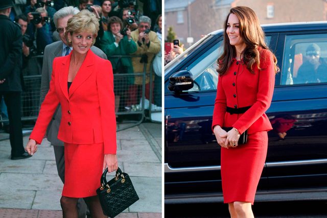 12-Times-Kate-Middleton-and-Princess-Diana-Basically-Wore-the-Same-Outfit-shutterstock