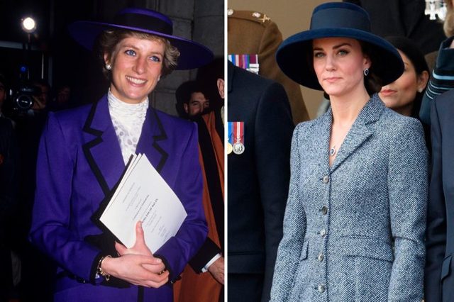 15-Times-Kate-Middleton-and-Princess-Diana-Basically-Wore-the-Same-Outfit-shutterstock
