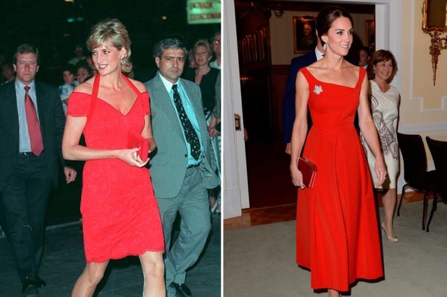 18-Times-Kate-Middleton-and-Princess-Diana-Basically-Wore-the-Same-Outfit-shutterstock