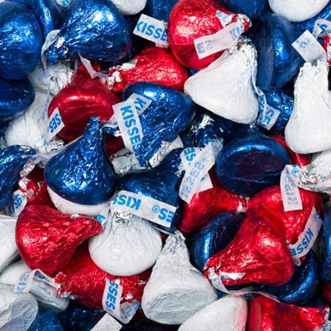 Fourth of july candy guessing game