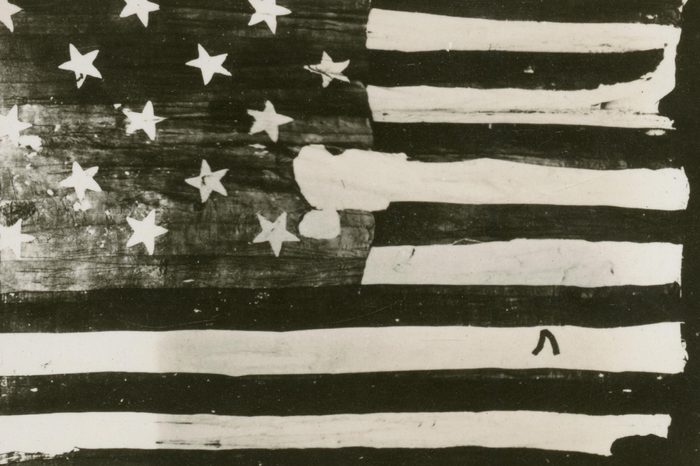 The American Flag of Mary Young Pickersgill (1776û1857) - Hoisted Over Fort Mchenry During the Battle of Baltimore in the War of 1812 and the Inspiration Behind the Flag Mentionedin the American National Anthem the Flag Was Huge (30ft by 42ft) On Display at Flag House Baltimore Maryland 1812