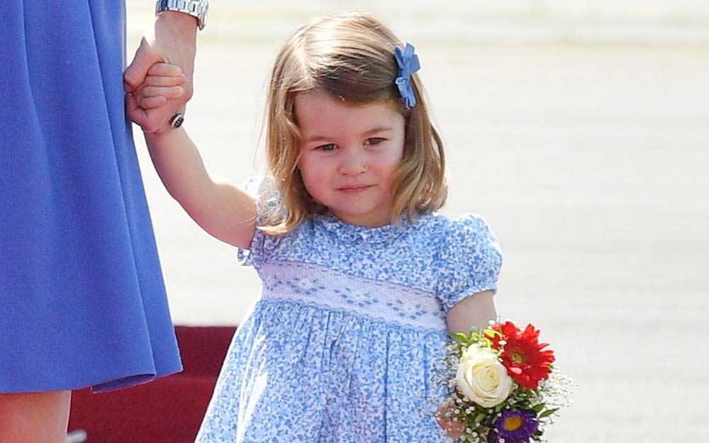 Princess Charlotte Just Gave Her First Royal Curtsy—And It Was ADORABLE